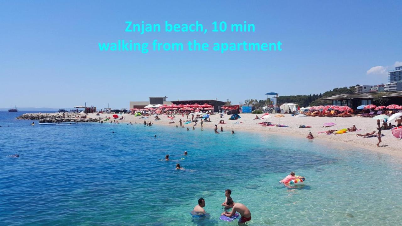 Modern Apt With Terrace 4 Min Walk To The Beach سبليت المظهر الخارجي الصورة